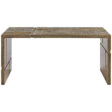 Villa & House Hollis Coffee Table - Brass