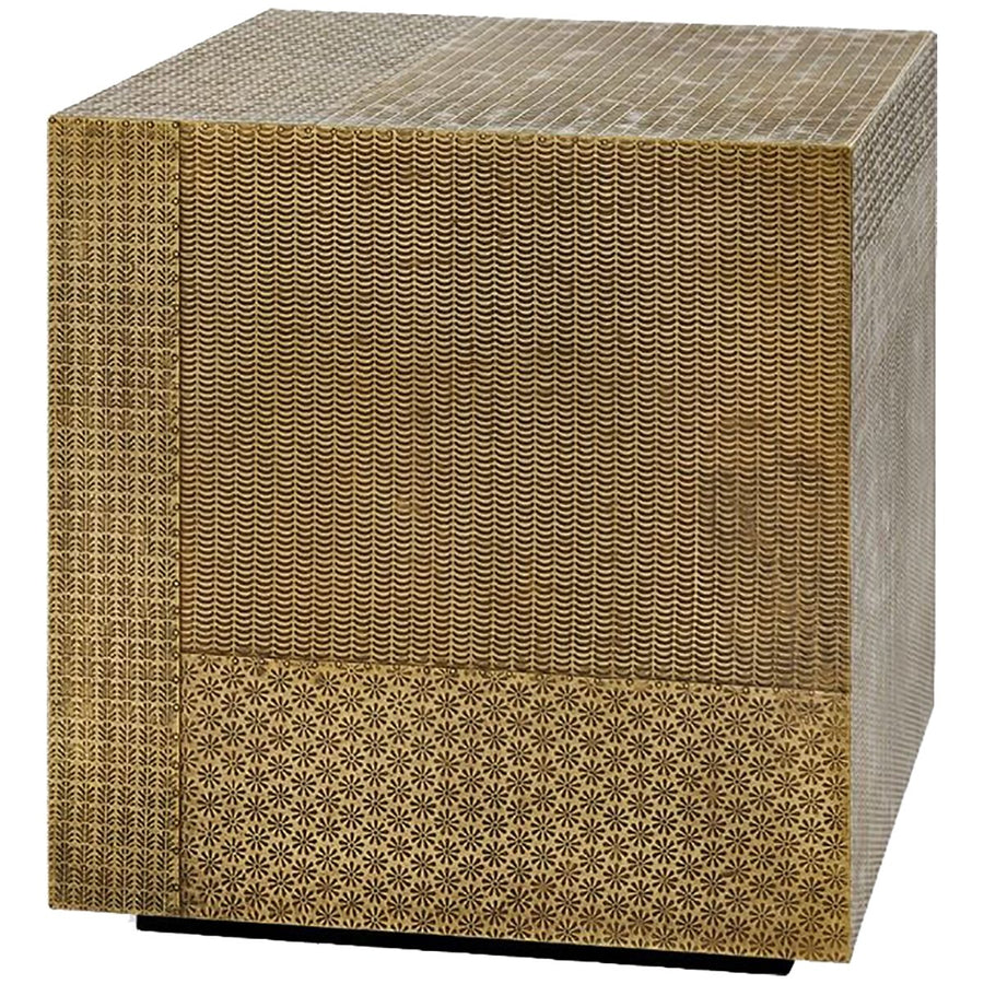 Villa & House Majorel Side Table - Antique Brass