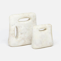 Made Goods Alvis Marble Sculpture, 2-Piece Set