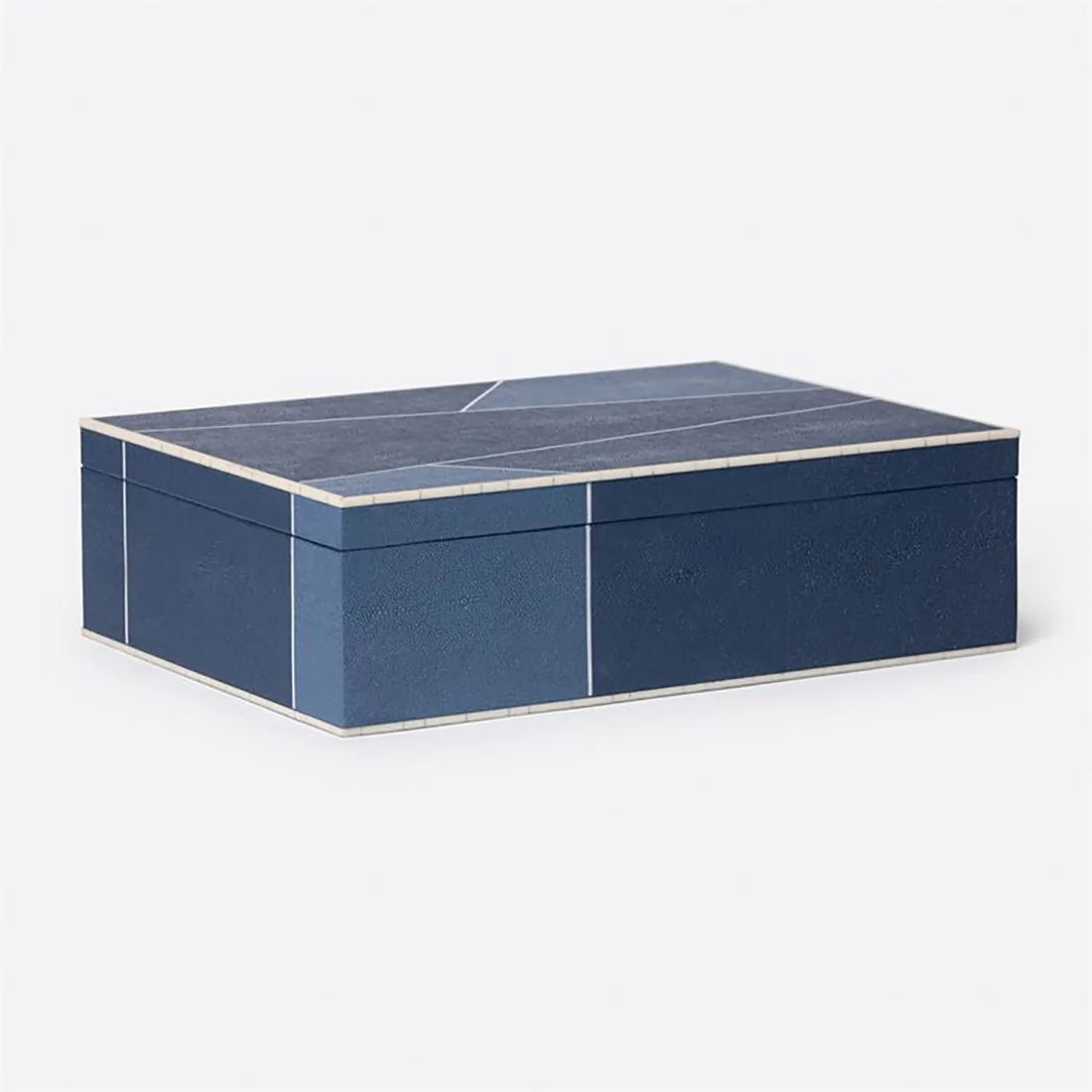 Made Goods Breck Patterned Realistic Faux Shagreen XL Box