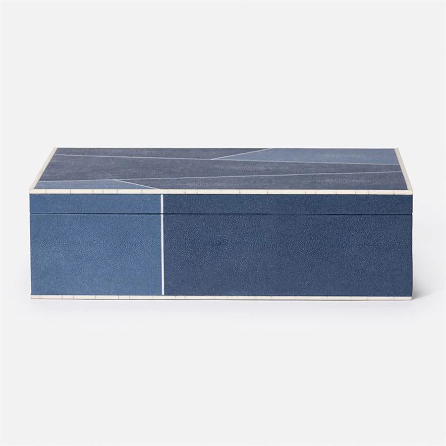 Made Goods Breck Patterned Realistic Faux Shagreen XL Box