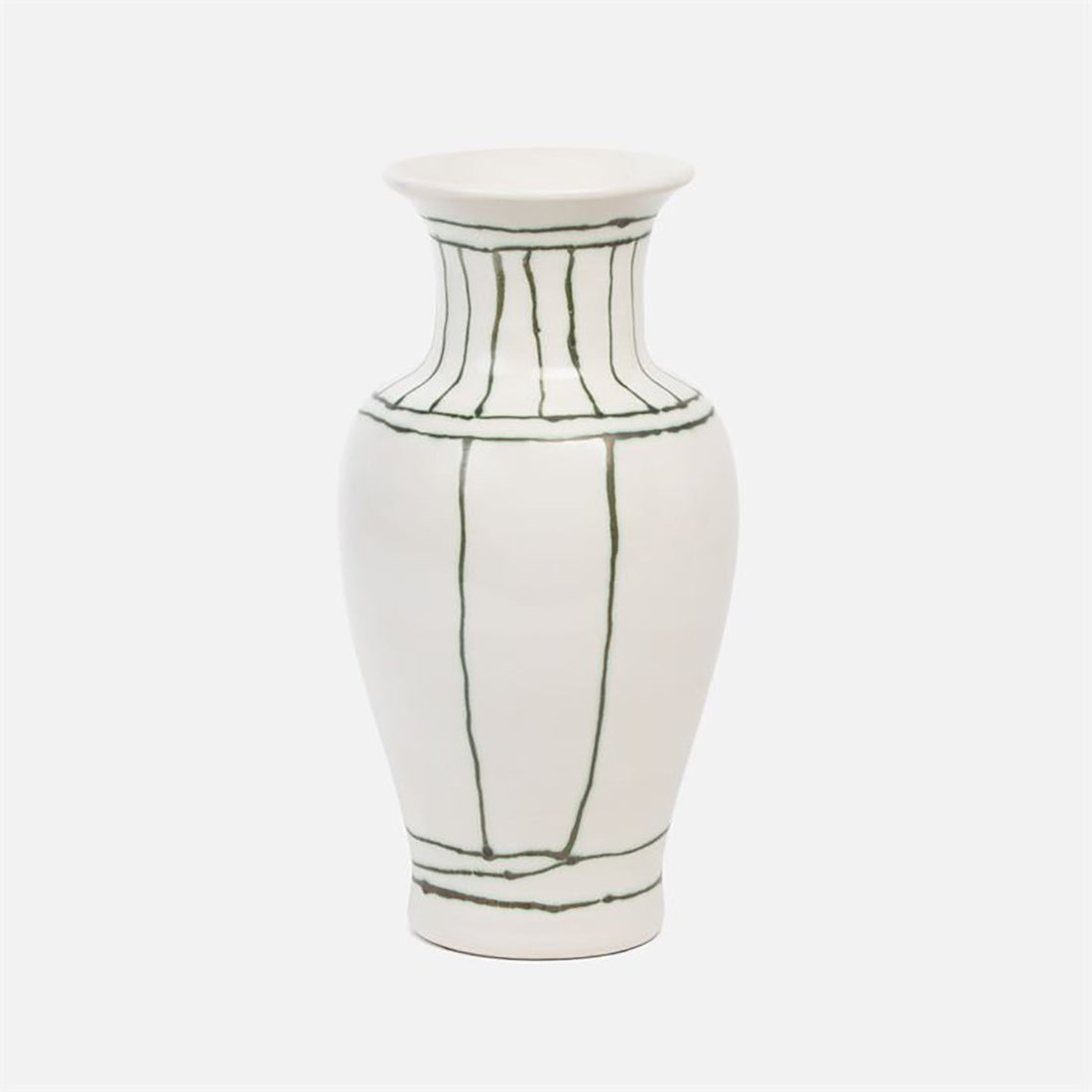 Made Goods Carmine Ceramic Outdoor Vase