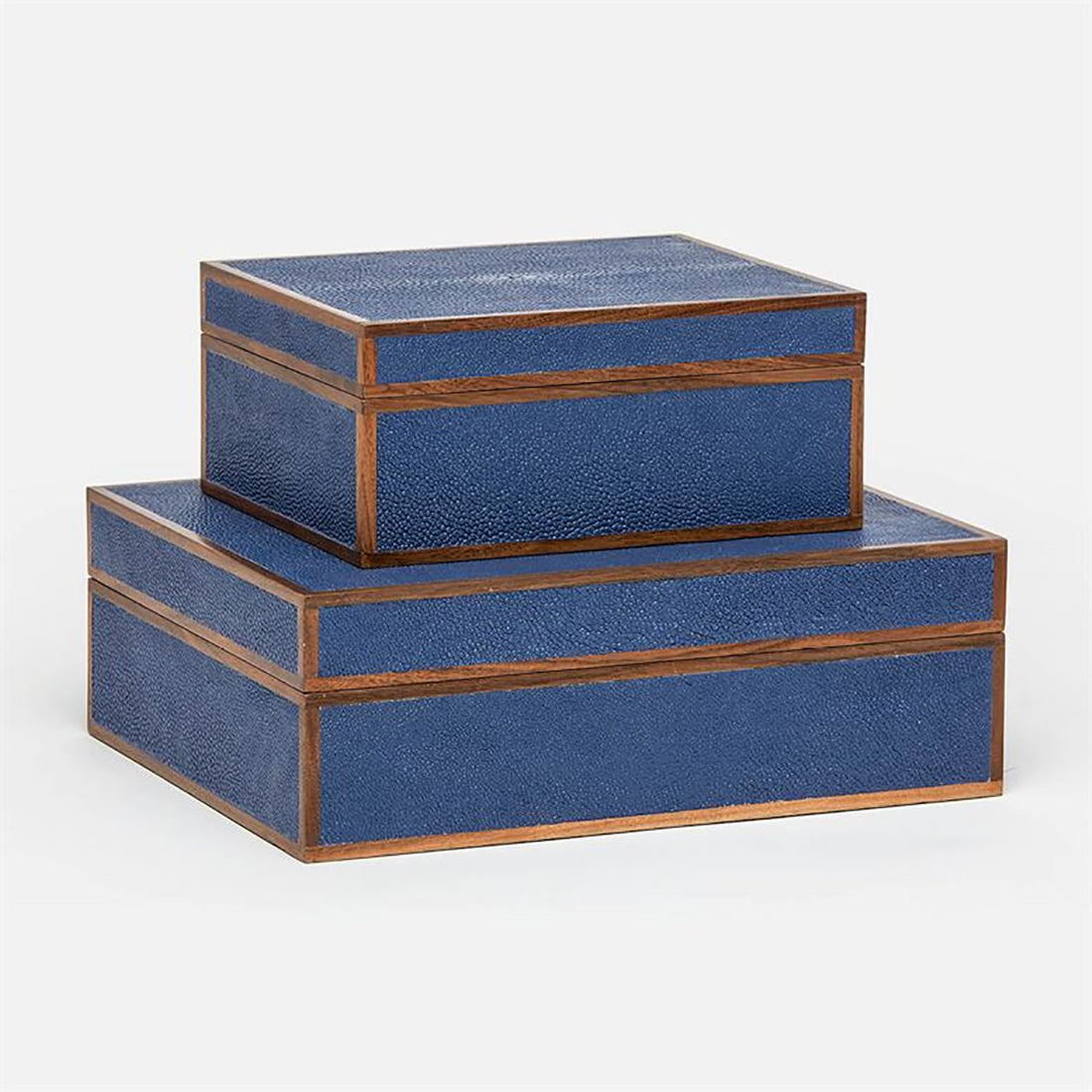 Made Goods Cooper Walnut Veneer Box Set, 2-Piece Set