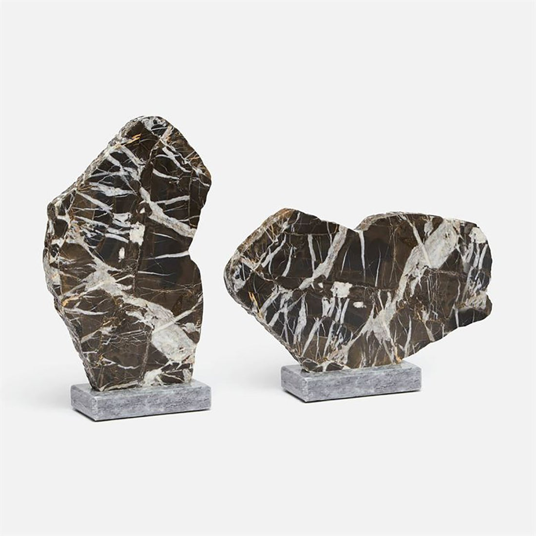 Made Goods Kalani Flat Outdoor Sculpture, 2-Piece Set