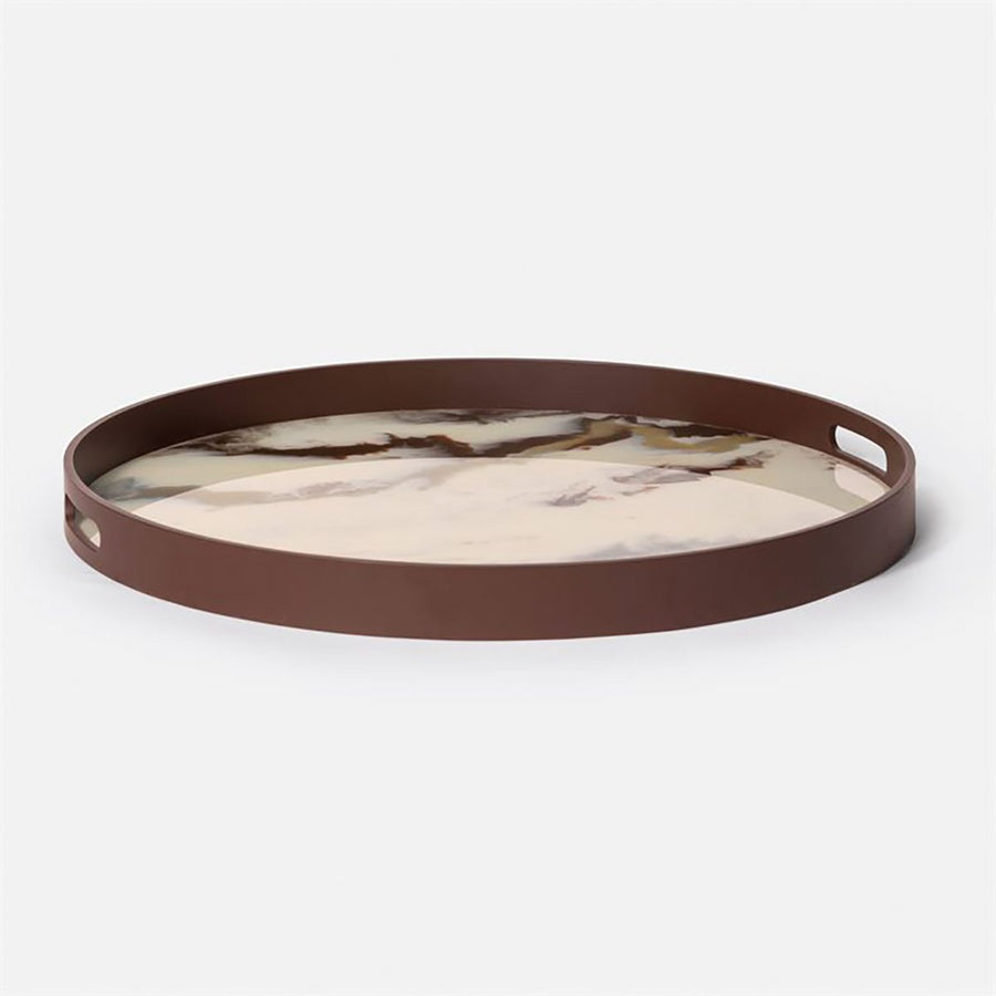 Made Goods Katina Resin Tray, 2-Piece Set