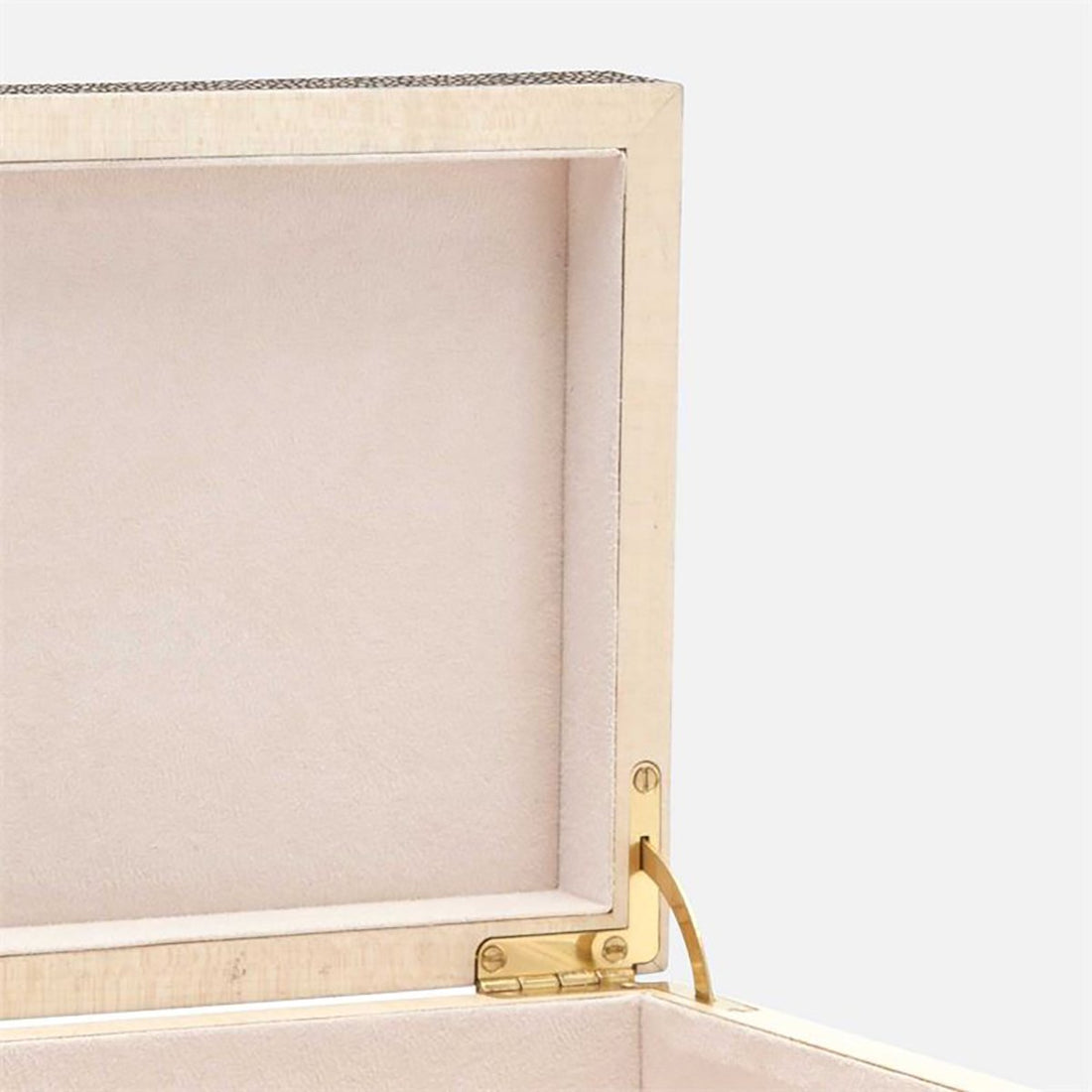 Made Goods Mateus Realistic Faux Shagreen Brass Box