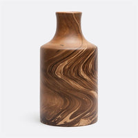 Made Goods Rivka Mango Wood Vase, Set of 2