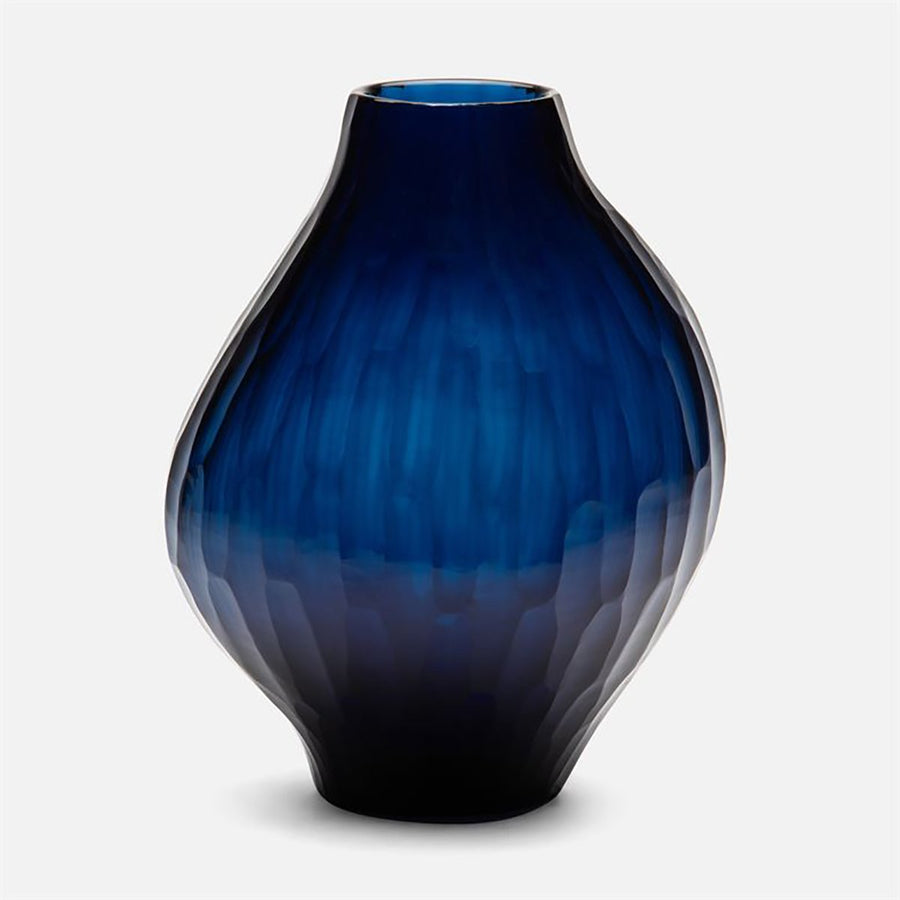 Made Goods Santiago Wavy Patterned Round Vase