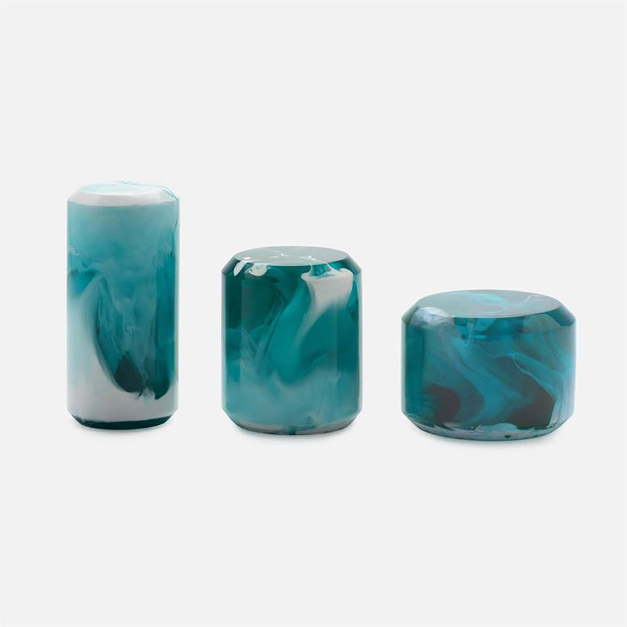 Made Goods Tova Resin Object, 3-Piece Set