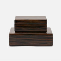 Made Goods Vareck Veneer Box, 2-Piece Set