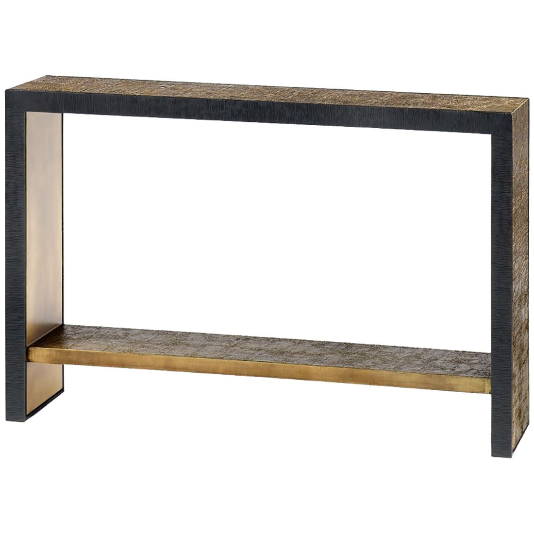 Villa & House Odeon Console Table - Antique Brass