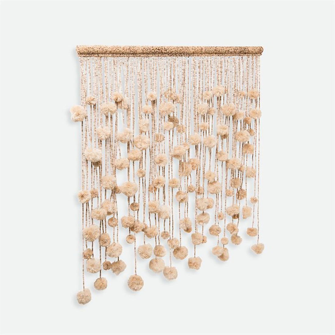 Made Goods Baxton Raffia Pouf Wall Art