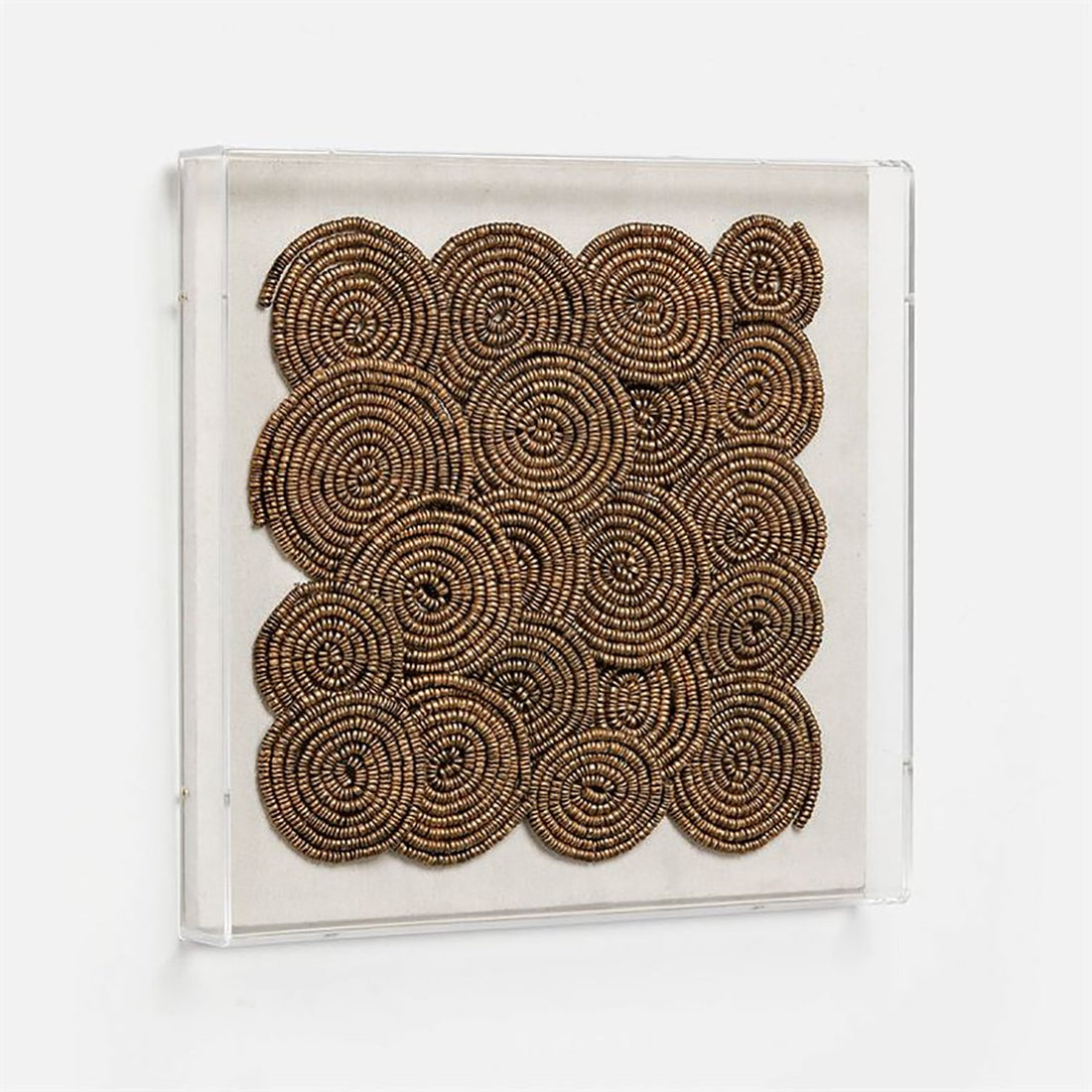 Made Goods Diesel 20-Inch Spiral Bead Wall Art